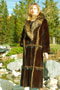 Musi-Sheared Beaver & Dijon Dyed Fox Coat
